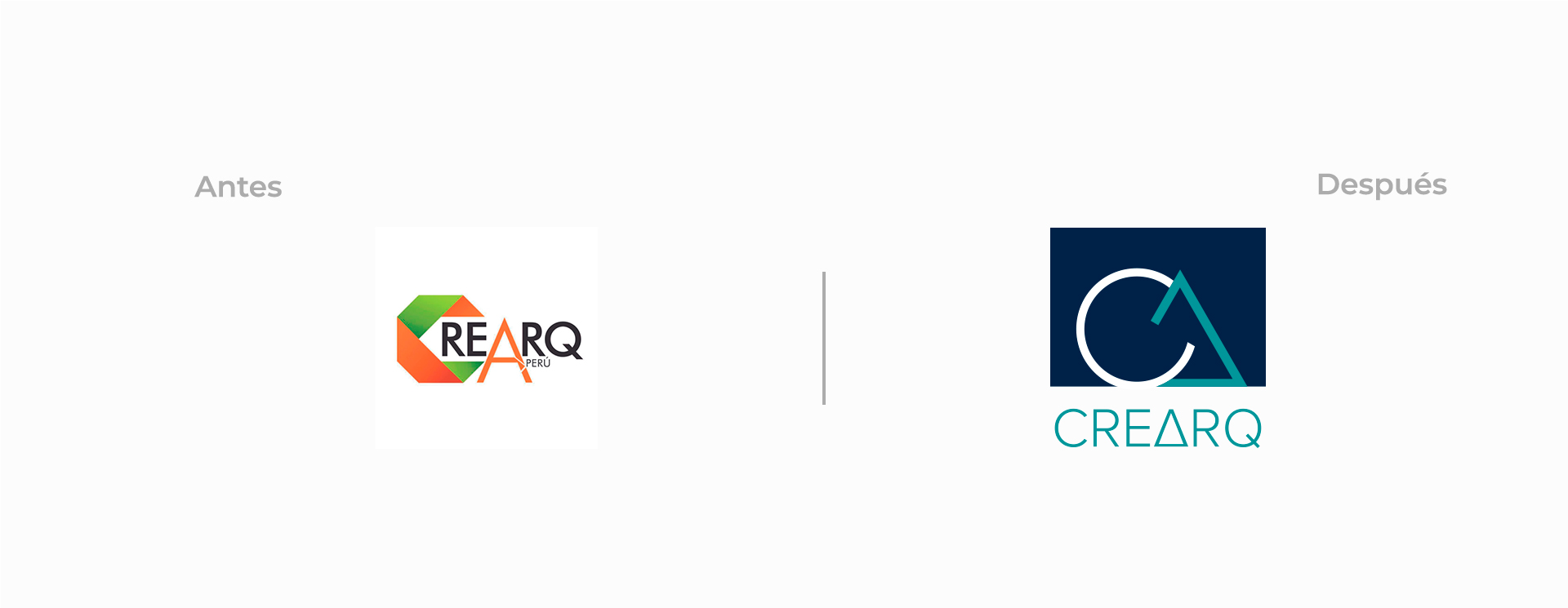 Evolucion de la marca Crearq